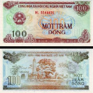 *100 Dong Vietnam 1991(92), P105a UNC - Kliknutím na obrázok zatvorte -